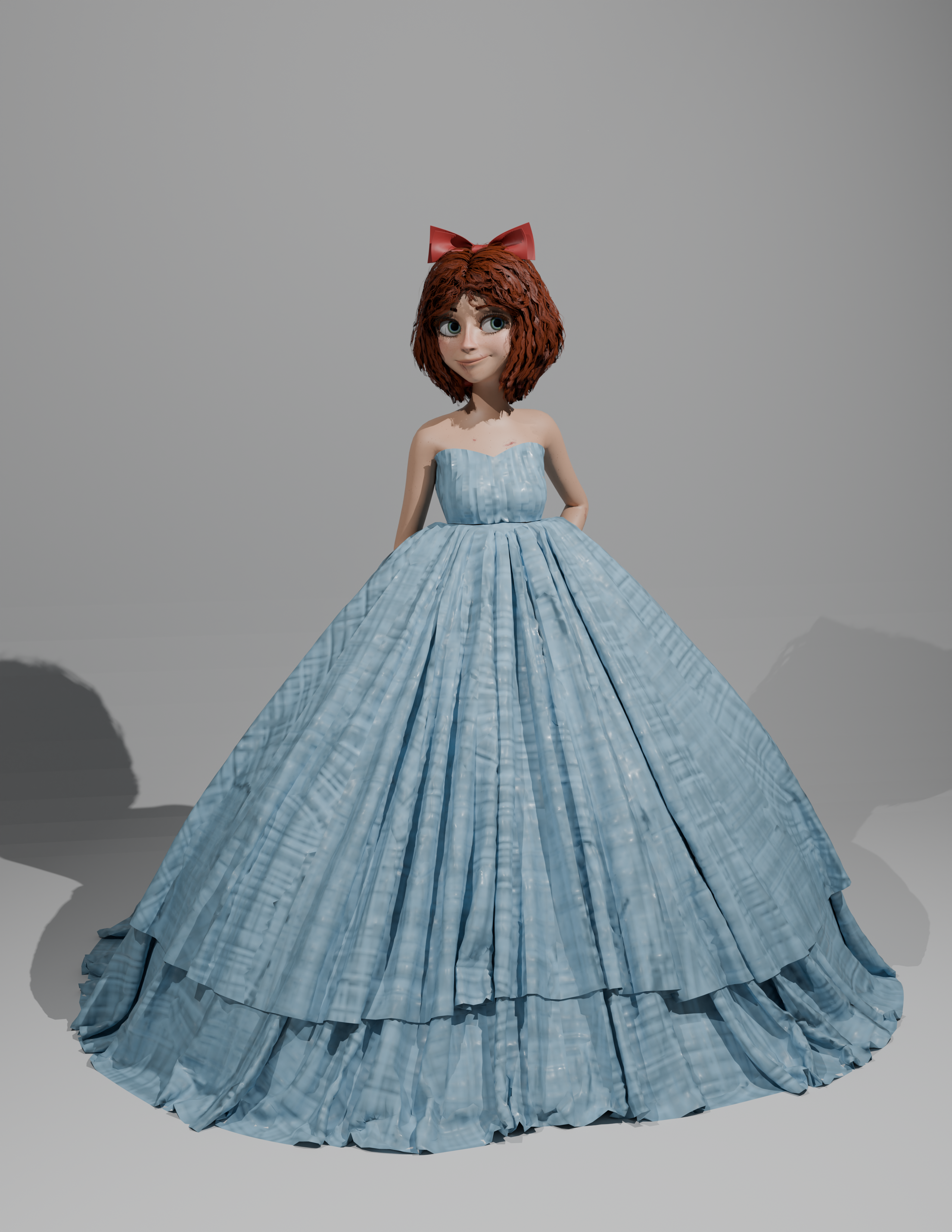 Madeline Dress 3D Model